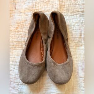Lucky Brand Women's Brown Suede Loafers